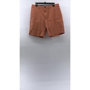 J.CREW Men's Orange Regular-Fit Stretch 9" Chino Shorts SZ 35